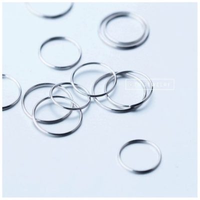 Nhẫn bạc s925 plain mini ring giá trị